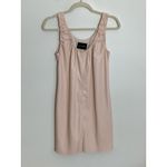 Dolce Cabo Faux Leather Sleeveless Dress size‎ xs Pink Photo 3