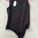 EXPRESS Black  Bodysuit Body Contour Photo 2