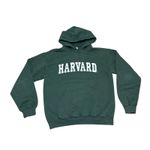 Gildan Harvard University Green Hoodie Pullover Sweatshirt  Heavy Blend‎ Small Photo 2