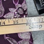 Alex Evenings  Dress Women 8 Plum Purple Floral Lace Sequin Sheath Cocktail Party Photo 14