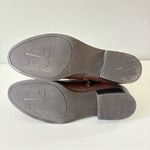 Ralph Lauren  Wide Calf Brown Leather Knee High Boots Zipper Women’s Size 8.5 B Photo 9