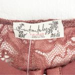 Free People INTIMATELY  Double Dare Chocolate Lace Corset Thong Bodysuit Size XS Photo 2