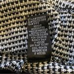 AGB Women's Tab Sleeve Dress with Necklace Black White Medium Photo 4