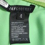 Jay Godfrey Lydia Romper Strapless Green Floral Sweetheart Neckline Chiffon 4 Photo 10