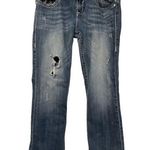 Vigoss Women's  The Dublin Stretch Bootcut Denim Blue Jeans Size 15/16 GUC #3184 Photo 0