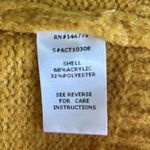 ACOA Puff Sleeve Pearl Sweater Yellow Size 3X Photo 4