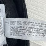 ZARA NWT Black Cut Out Side Detail Denim Jeans Women Size US 10 Straight Leg Photo 7