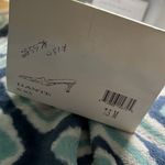 Laura Ashley  Cream and Black Pointed Toe Mules Photo 5