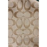 Coach  Signature Green Patent Leather Seahorse Round Wristlet Coin Purse Keychain Photo 4