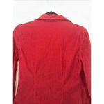 st. john's bay St John's‎ Bay Red Corduroy Button Down Shirt Small Chico Long Sleeve Photo 3