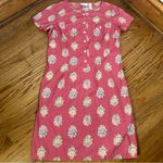 Liz Claiborne VTG 90’s Red White Polka Dot Floral Midi Cottage Dress Size 8 Photo 8