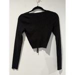 Kendall & Kylie Crop Top Womens Small Black Pacsun Travel Festival Goth Grunge Photo 1