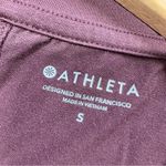 Athleta Women’s Essence Relaxed High Low Tank Top Sleeveless in Cranberry Red S Photo 7