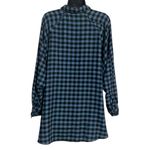 Urban Outfitters  UO Brendan Drapey Flannel Button Down Shirt Medium Photo 2