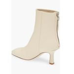 Aeyde Boots Womens 38 7 US Creamy Lola Square Toe Ankle Booties Leather Photo 2
