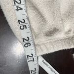 Sundry Faux Sherpa Sweatpants Neon Stripe On Cream Size 4 (XL) Cozy Pilates Photo 9