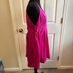 Free People Gabby’s Party All Night Fit & Flare Dress Hot Pink Size 4 NWT Photo 2