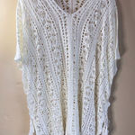 Cupshe NWT  Womens‎ Swim Cover Up Flowy Beach Vacation One Size Crochet Photo 0