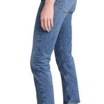 AGOLDE TUCKERNUCK BLUE DENIM HIGH RISE WAIST ANKLE BLUE ACID WASH JEANS 24 Photo 0