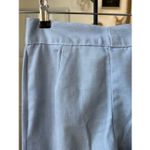 Vintage 70s Bell Bottom Chambray Blue Pants XS 2 4 Photo 7