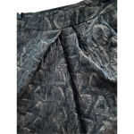 Karen Millen  Metallic A Line Mini Skirt Size 2 Photo 2