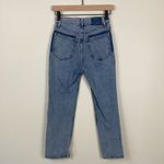 Abercrombie & Fitch  Ankle Straight Jeans High Rise Patchwork Women’s 24 Short Photo 7