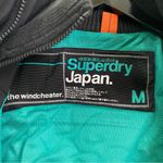 Superdry Japan Multi Zip Black Teal WINDCHEATER Women’s Jacket Size M Photo 11