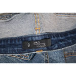 Stitch Star High Rise Cuffed Shorts Blue Size 8 Photo 2