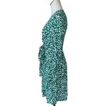 H&M NWT MAMA X  Jersey Floral Wrap Style Dress  Green Medium Photo 5