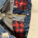 Forever 21  Premium Denim Distressed Jean Shorts – Size 26, Americana Patches Photo 9