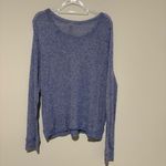 PINK - Victoria's Secret Victoria’s Secret Pink Light Weight Sweater long Sleeve Top light‎ blue large Photo 1