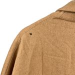 AYR Womens Beige The Robe Coat Jacket Open Front Camel Hair Classic M/L Flaw Photo 4