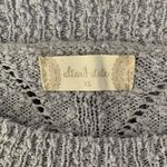 Altar'd State Altar’d State Sweater XS Gray Cropped Knit Pullover Boho Cozy Trendy Photo 4