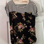 Rewind Floral and stripped blouse Photo 0