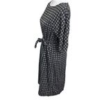 Ace & Jig Belted Midi Dress Women’s Size Small Black White Cotton Lightweight Photo 4