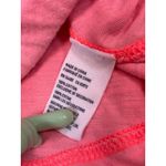 American Eagle  Women's Neon Peach Orange 3/4 Sleeve V Neck Pullover Hoodie S Photo 8