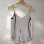 Brochu Walker  Women's Gray Silver Asher‎ Camisole Adjustable Strap Size M Photo 1