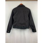 Twisted London Womens Black Denim Jacket With Lace Trim Size S Photo 6