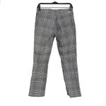 MOTHER The Inside Ankle Blue Gray Plaid Cropped Side Striped Pants 28 Photo 2
