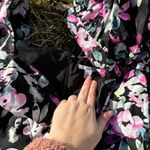 Bar III  Belted Floral-Print Bustier Dress Photo 3