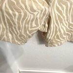 Old Navy Womens Bodysuit Powerchill Zebra Tan White Racerback Plus Size 4X Photo 6