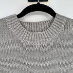 Elk Grey Marle Reis Sweater Tunic Length Knit size XS/S Cotton Wool Crew Neck Gray Photo 4