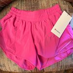 Lululemon Sonic Pink Hotty Hot Shorts Photo 0