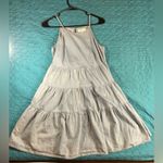 Japna  Sleeveless Tiered Baby Doll Dress in Light Blue Small Photo 1