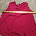 Torrid Vanity Sizing Size 00 Berry Sleeveless Business Career Top Photo 5