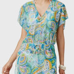 Ralph Lauren Lauren  Cover Up Carnivale Paisley Mesh Tunic Drop Waist‎ Size S Photo 0