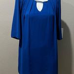 Everly Every blue short pullover dress Photo 1