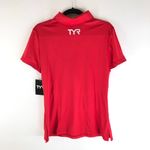 Tyr. Womens Alliance Tech Polo Short Sleeve Red XL Photo 2