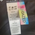 NWT Sundazed Black Bae Push Up Bandaeu Bra Bikini Swim Top Size 34C Photo 9