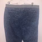 No Boundaries Womens XXXL 21 Dark Blue Acid Elastic Waist Denim Jeans Skinny Photo 5